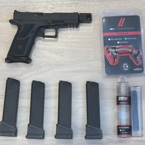 Extended Magazine Release - Aluminum, Blue