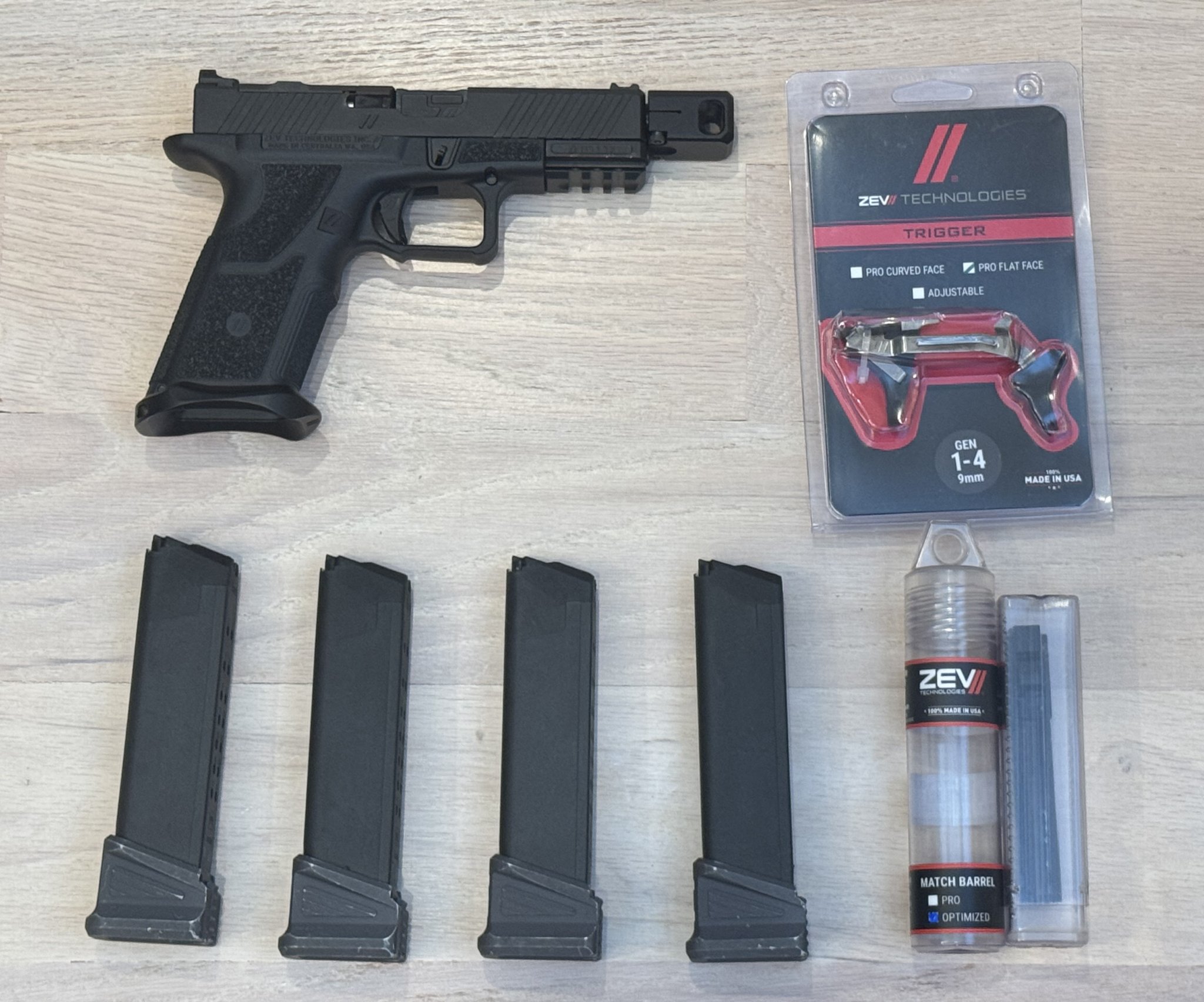 Extended Magazine Release - Aluminum, Blue