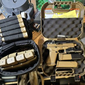 G34 Gen 3 Long Slide - Top Window, OD Green
